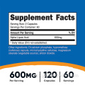 Suplementos de ácido alfa lipoico con extracto de semilla de uva